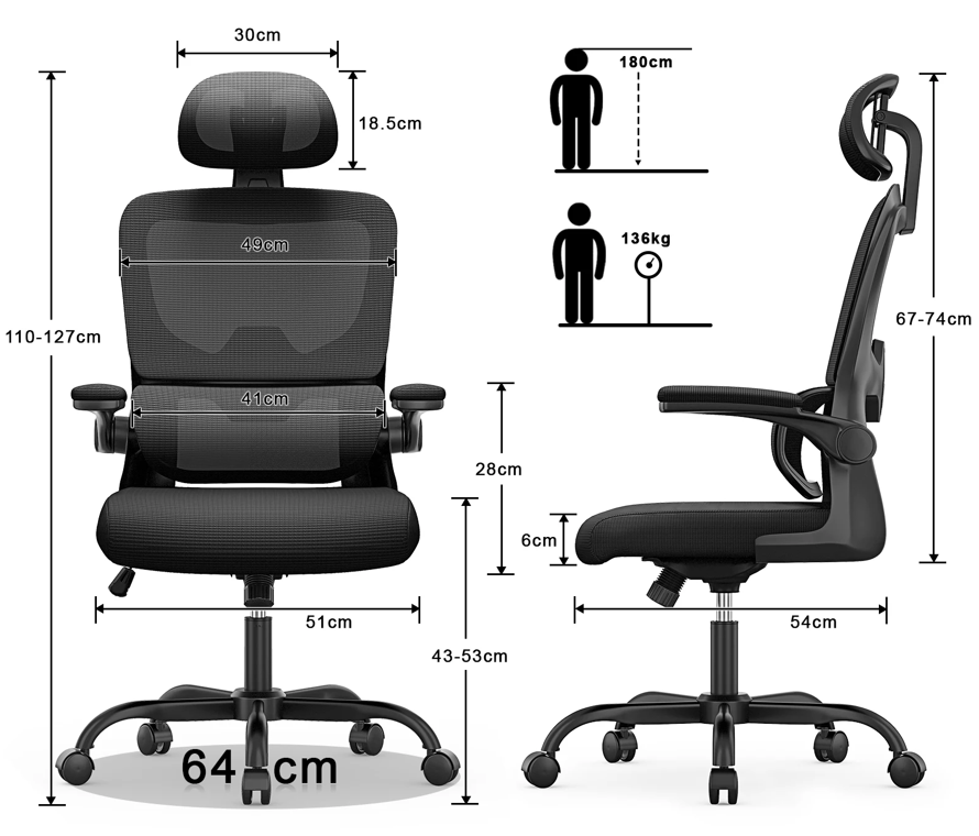 Chaise de bureau "Renji S300"